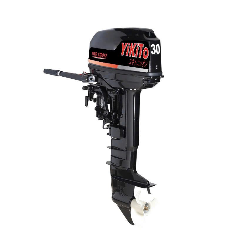 Động cơ thuyền YIKITO 30HP 2 thỳ có đề